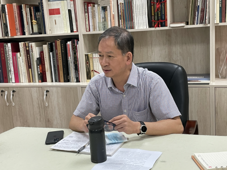 2138CC太阳集团艺术设计与传媒学院教工党支部召开党史学习教育专题组织生活会